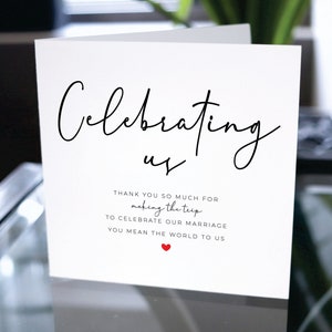 Hochzeitskarte an Freunde und Familie, Hochzeitskarte, Dankeschön für die Teilnahme an unserer Hochzeitskarte, Hochzeitsgeschenk für Freunde und Familie