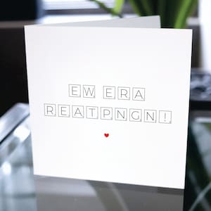 We Are Pregnant Card, Pregnancy Announcement Card, Baby Announcement Pregnancy Card, Surprise New Baby Expecting Announcement Card