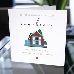 Housewarming Card, Housewarming Gift, Congratulations On Your New Home, Congratulations On Your New House, Happy 1st Home, New Home Card