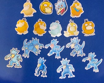 Psyduck Sticker Set