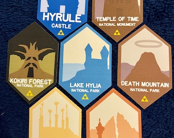 Hyrule Travel Stickers