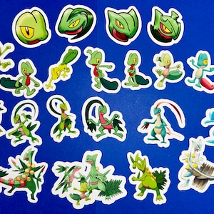 Treecko Sticker Set