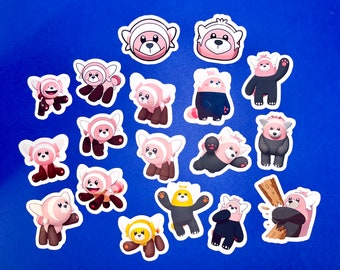 Stufful Day Sticker Set