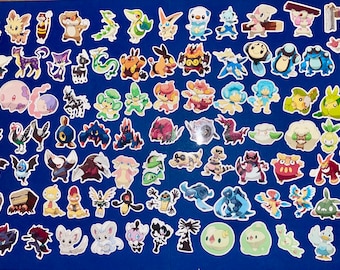 Unova Sticker Set