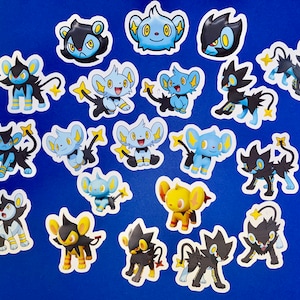 Shinx Day Stickers