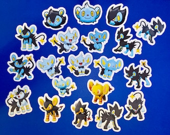 Shinx Day Stickers