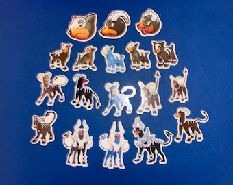 Houndoom Sticker Set