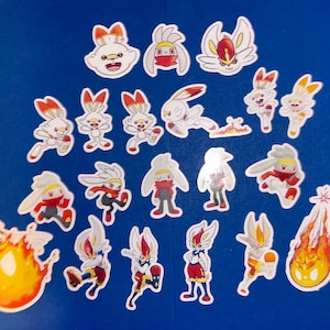 Scorbunny Sticker Set