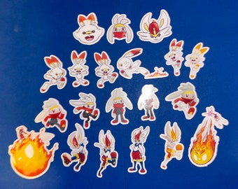 Scorbunny Sticker Set