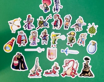 Windwaker Sticker Set