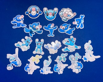 Popplio Sticker Set