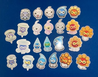 Castform Sticker Set