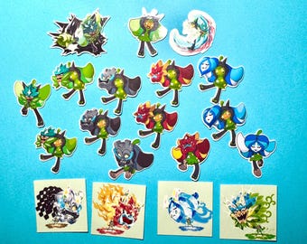 Ogerpon Sticker Set