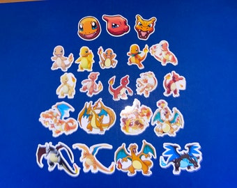 Charmander Sticker Set