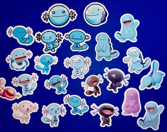 Wooper Sticker Set