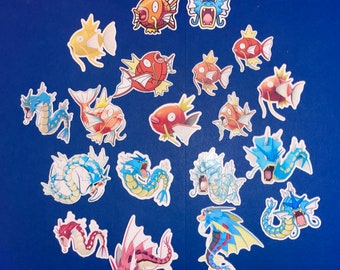 Magikarp Sticker Set