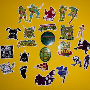 Teenage Mutant Ninja Turtle Stickers