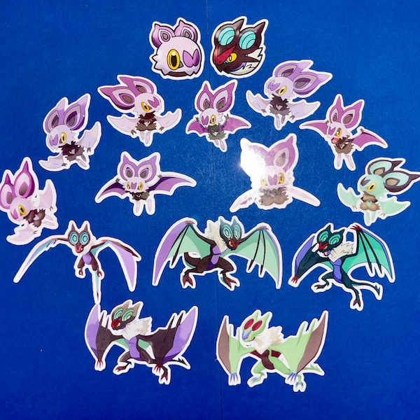 Noibat Sticker Set