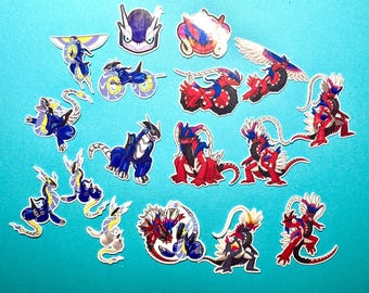 Koraidon & Miraidon Sticker Set