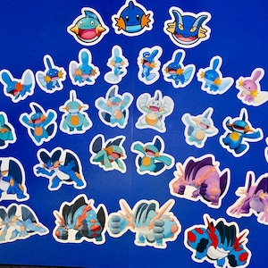 Mudkip Sticker Set