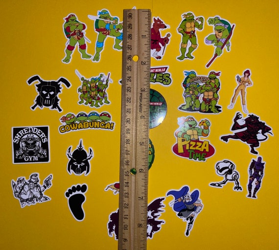 Set De Stickers Tortues Ninja – Décalcomanies Universelles Pour Borne D'arcade