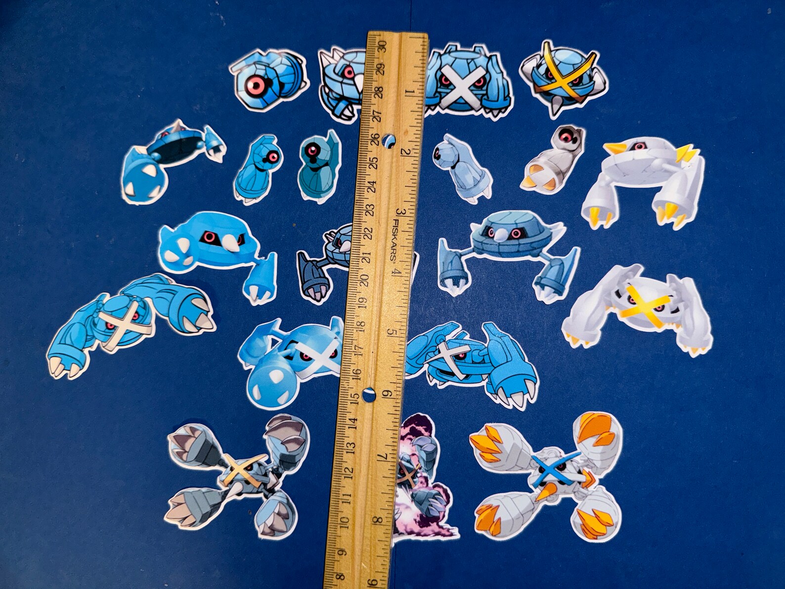 Metagross Sticker Metagross Sticker Set - Etsy