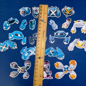 Metagross Sticker Metagross Sticker Set - Etsy