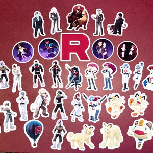 Team Rocket Stickers