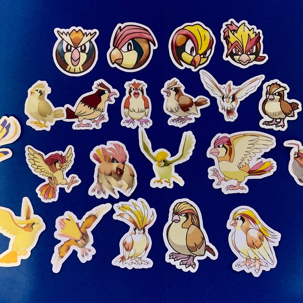 Pidgey Sticker Set