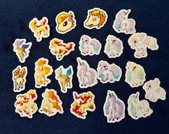 Ponyta Sticker Set