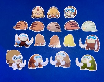 Swinub Sticker Set