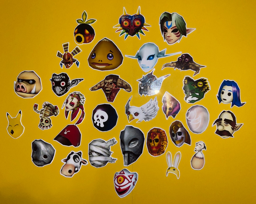Majora's Masks - Legend of Zelda - Etsy