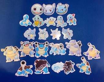 Squirtle Sticker Set