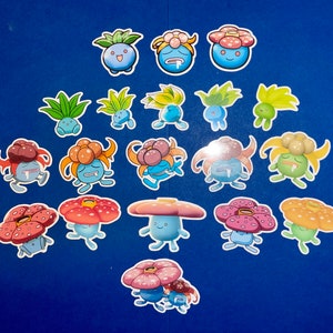Oddish Sticker Set