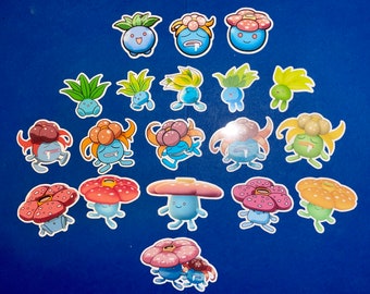 Oddish Sticker Set