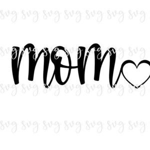 ¡¡VENTA!! Mom Heart SVG, Baby Digital File, New Mommy Shirt SVG, Mother's Day, Surprise Baby Reveal Announcement svg download--F22