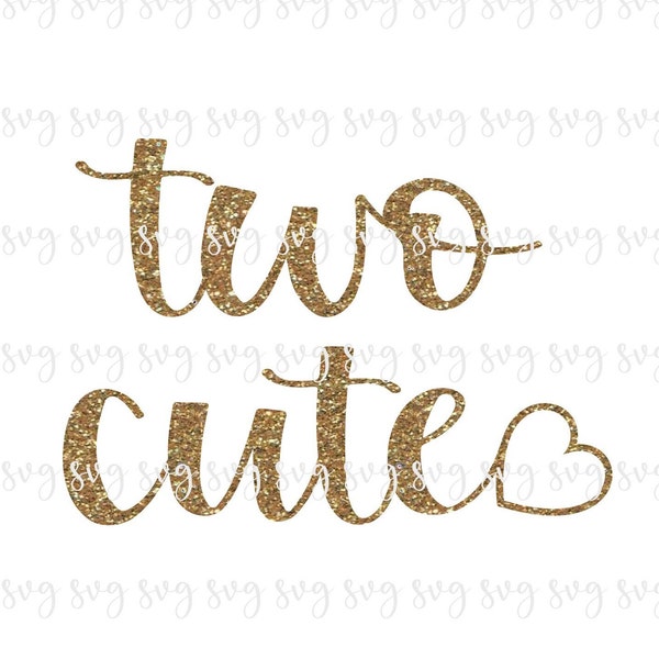 SALE!! Birthday Two Cute Heart SVG, Second Birthday Crown, Baby's 2nd Two Birthday Party Shirt SVG Heart Birthday Decorations Sign--BD44