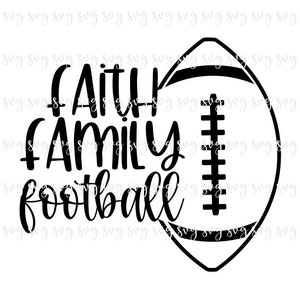 AUSVERKAUF!! Glaube Familie Fußball Spiel Tag Nacht svg Herbst Digitale Datei Super Fußball Spruch SVG Ball Shirt Schule Team Mütze Mama Shirt svg--FT17