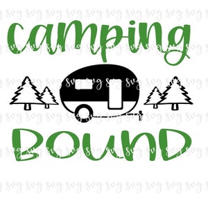 OFERTA!! Acampamento vinculado local de acampamento svg, arquivo digital de verão divertido campista dizendo svg, camisa de acampamento sinal de acampamento chapéu svg--S54