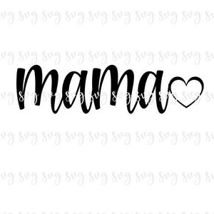 OFERTA!! Mama Heart SVG, arquivo digital do bebê, nova camisa da mamãe SVG, dia das mães, anúncio surpresa do bebê revelar download svg - F35