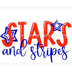 VENDITA!! Stars and Stripes Fourth of July USA svg Patriotic Digital File July 4th Shirt SVG Fourth of July svg America file-J29