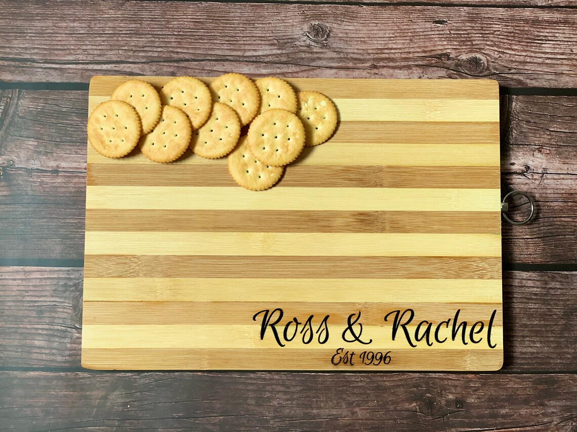 Custom Name Engraved Cutting Board Etsy