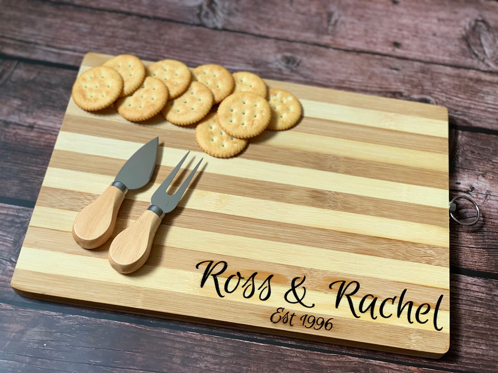 Custom Name Engraved Cutting Board Etsy