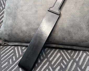 Leather Spanking Strap Chocolate Brown | Impact Play | Submissive Gear | Slave Gear | BDSM Gear | Mature