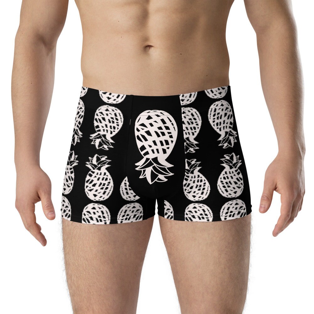 Upside Down Pineapple Boxer Briefs Lifestyle Underwear Etsy UK