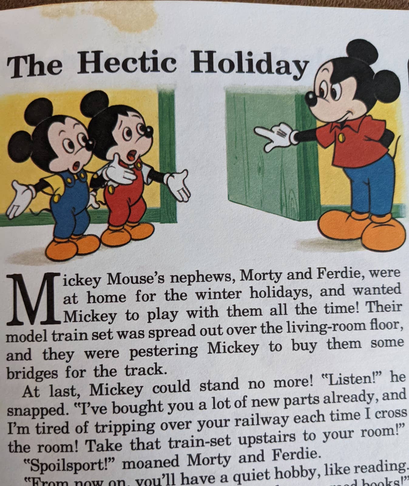 1978 Walt Disney Story A Day for Every Day of the Year Winter