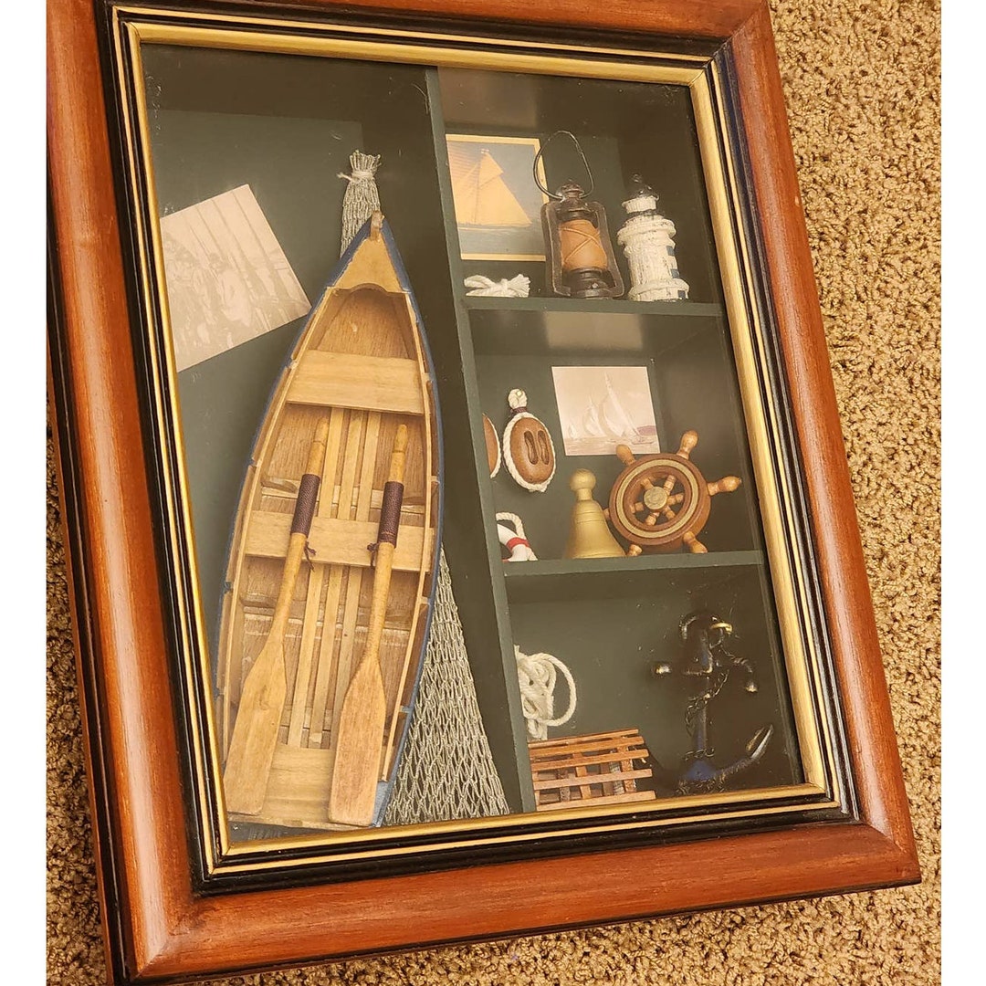 Heritage Mint Shadow Box Display Case Sailing Sailors Anchor Etsy