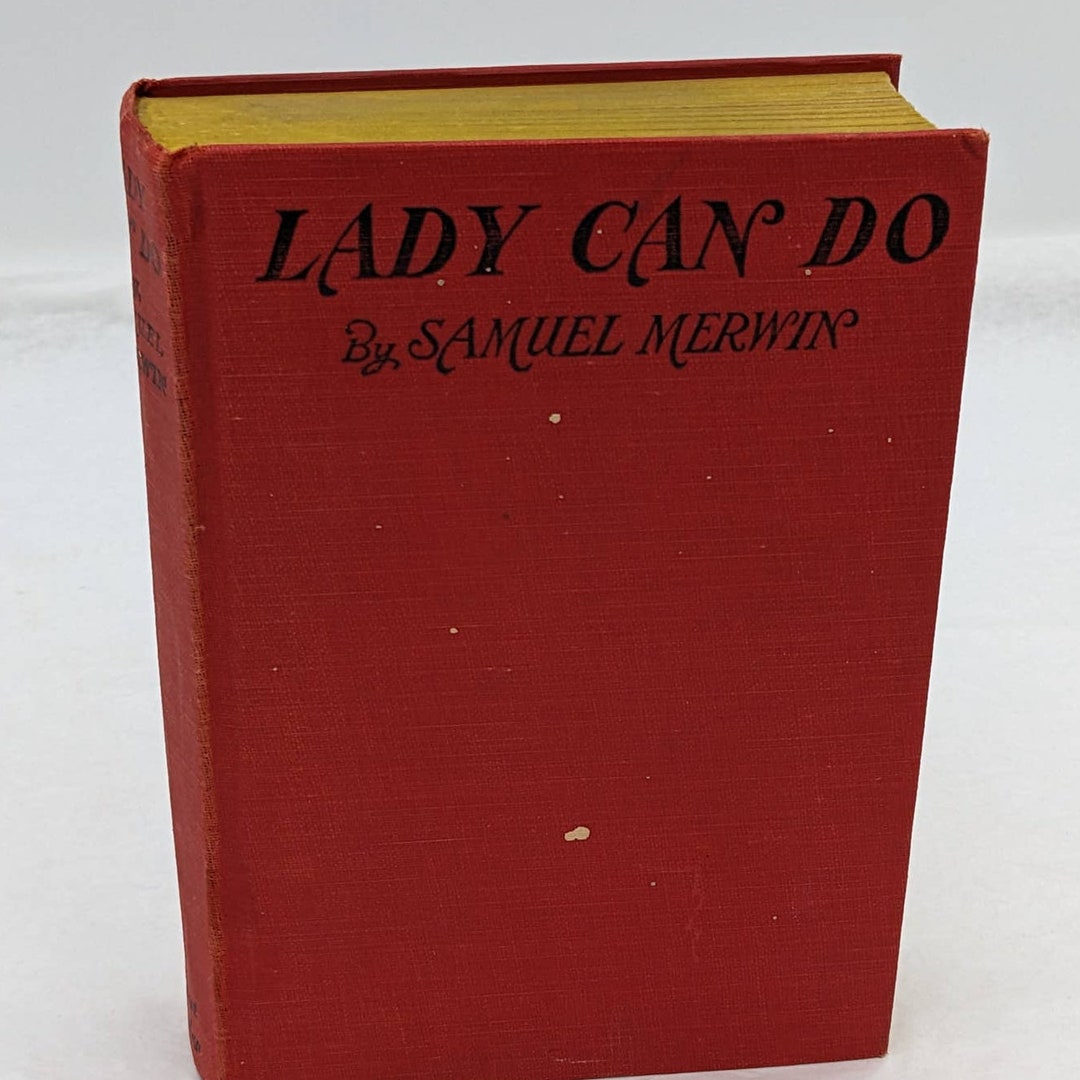 Lady Can Do by Samuel Merwin Vintage A Murder Mystery Novel Early ...
