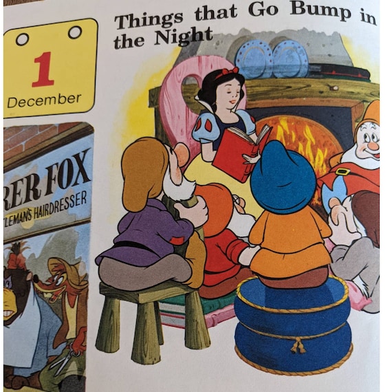 1978 Walt Disney Story A Day for Every Day of the Year Winter