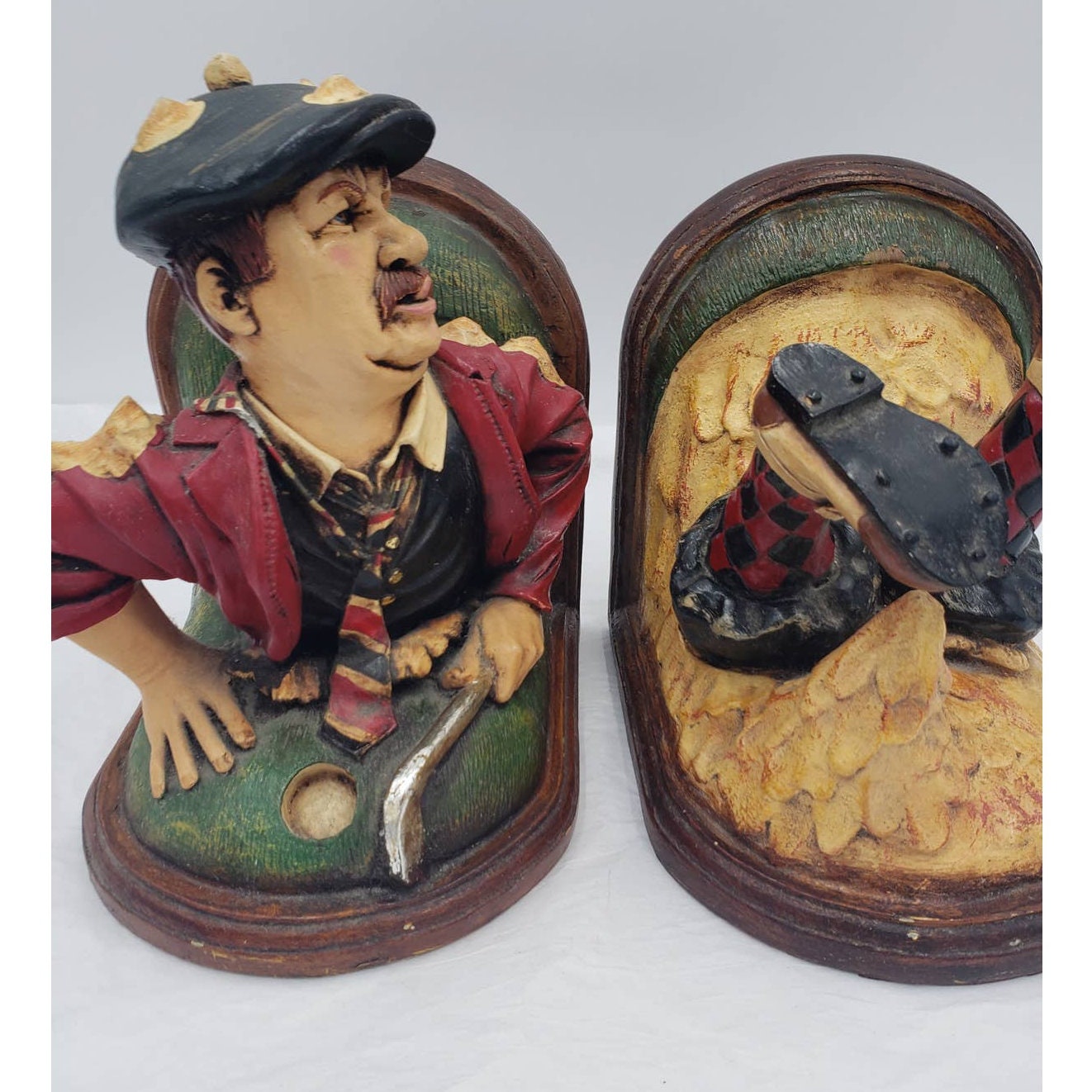 Peter Mook Golfer Book End ゴルファーブックエンド